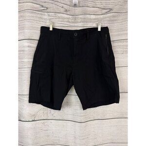 Mens English Laundry Black Cargo Shorts Size 38
